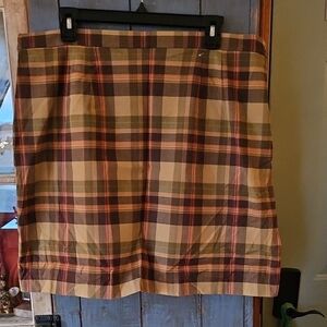 Plaid Skirt